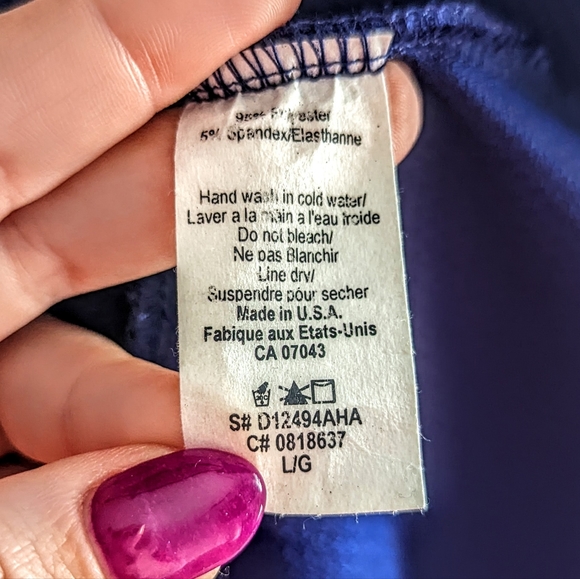 Mystic | Royal Blue Evening Dress Side Cut-Outs | Size Large - Picture 8 of 9